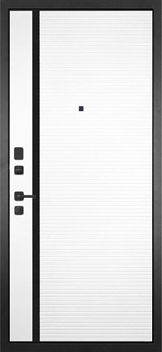 Дверь Гранит Ритм - 053 Пиано белая 12мм