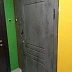 Фото двери Гранит Лира - 091 Зеркало макси бок тонированное черное 10 мм у покупателя